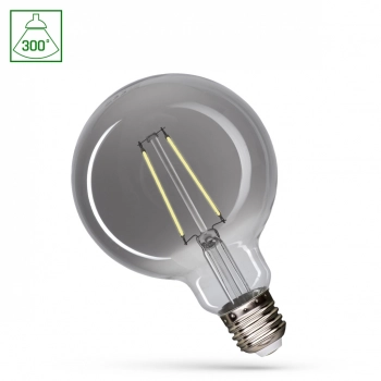 Żarówka LED GLOB G95 E27 4.5W 310lm COG światło neutralne białe modernshine  WOJ+14470 SpectrumLED