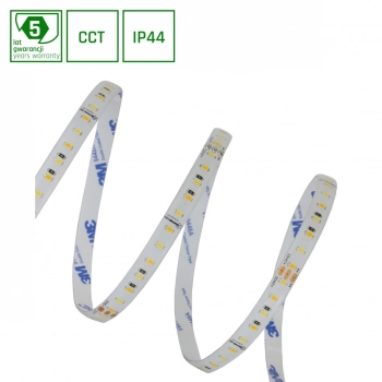 Pasek LED 115W/5m 24V CCT (rolka 5m) w silikonie WOJ+14492 SpectrumLED