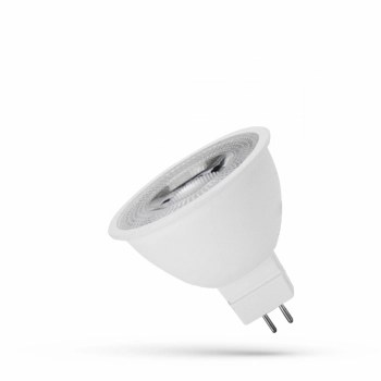Żarówka LED MR16 12V 6W 430lm 55st światło neutralne białe z soczewką WOJ+14552_55ST SpectrumLED