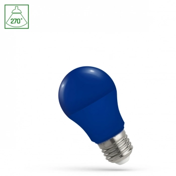 Żarówka LED GLS E27 4.9W światło niebieskie WOJ+14607 SpectrumLED