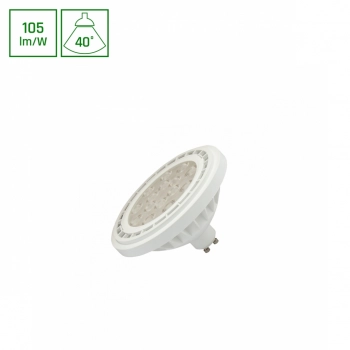 Żarówka LED AR111 GU10 10W 1050lm BASIC 40ST światło neutralne białe WOJ+14634 SpectrumLED