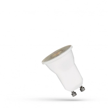 Żarówka LED MR11 GU10 4W 230lm 55st światło neutralne białe z soczewką WOJ+14667 SpectrumLED