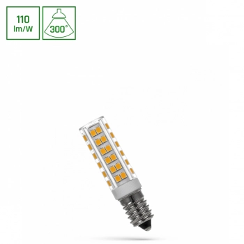 Żarówka LED tablicowa 4.5W 495lm E14 światło ciepłe białe WOJ+52366 SpectrumLED