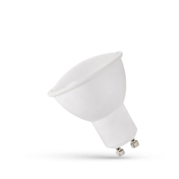 Żarówka LED GU10 1,2W 130lm światło ciepłe białe z szybką WOJ+12782 SpectrumLED