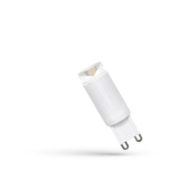 Żarówka LED G9 2.5W 190lm światło ciepłe białe ceramiczna WOJ+13063 SpectrumLED
