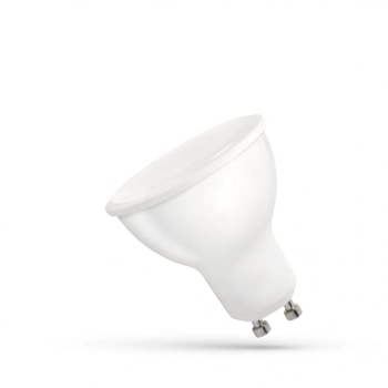 Żarówka LED GU10 4W 280lm światło neutralne białe z mleczną szybką WOJ+13261 SpectrumLED