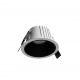 Orbito Downlight lampa wbudowywana 10W 1200lm światło neutralne białe 40st IP44 Ra90 UGR<19 biała czarna