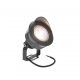 Flori Spot lampa ogrodowa 24W 1600lm światło ciepłe białe 24V IP65 szara