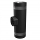 Torre Ring kinkiet 18W 2000lm CCT IP54 czarny