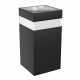 Torre Ring lampa elewacyjna 9W 1000lm CCT IP54 czarna