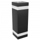 Torre Ring kinkiet 18W 2000lm CCT IP54 czarny