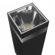 Torre Ring kinkiet 18W 2000lm CCT IP54 czarny