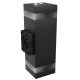 Torre Ring kinkiet 18W 2000lm CCT IP54 czarny