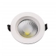 Lacrima COB LED Downlight lampa wbudowywana 10W 750lm światło ciepłe białe