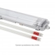 Limea Slim Hermetyk 2xG13 tuba LED 60cm IP65 szara