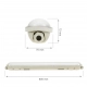 Limea Gigant Hermetyk 600mm 20W 3250lm światło neutralne białe IP65 IK10 szara