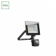 Noctis Lux 4 naświetlacz 20W 1650lm światło ciepłe białe IP44 czarny czujnik ruchu PIR SLI029071WW_CZUJNIK_PW SpectrumLE