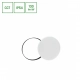 Nymphea Black & White Rings lampa sufitowa 18W 2350lm CCT IP54 biała czarna SLI031034CCT_PW SpectrumLED