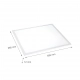 Algine Panel 45W 4820lm światło ciepłe białe IK06 biały
