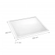 Algine Panel 45W 4850lm światło neutralne białe IK06 biały
