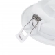 Algine Eco okrągła natynk-Podtynk downlight 6W 750lm światło neutralne białe IK06 biały