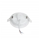 Algine Eco okrągła natynk-Podtynk downlight 6W 750lm światło neutralne białe IK06 biały