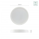 Algine Natynk Downlight lampa sufitowa 24W 2650lm światło neutralne białe IK06 biała
