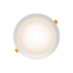 Dure 3 Downlight lampa wbudowywana 24W 2900lm światło ciepłe białe IP54 IK06 biała