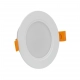 Dure 3 okrągła downlight 5W 650lm światło ciepłe białe IP54 IK06 biała