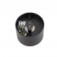Chloe lampa sufitowa GU10 AR111 czarna