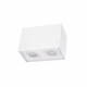 Chloe Duo lampa wbudowywana 2xGU10 biała prostokątna ruchoma SLIP005035 SpectrumLED