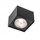 Chloe GU10 AR111 lampa sufitowa czarna kwadratowa ruchoma