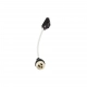 Chloe GU10 AR111 lampa sufitowa czarna kwadratowa ruchoma