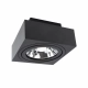 Mirora lampa sufitowa GU10 AR111 czarna kwadratowa ruchoma SLIP005048 SpectrumLED