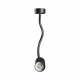 Variosa Flexi lampa sufitowa GU10 czarna okrągła