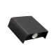 Lunarix 1 kinkiet 2W 200lm CCT IP54 RA90 czarny