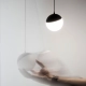 System Shift Smart Globe P lampa wisząca 5W 400lm CCT DIM czarna