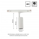 System Shift Smart Spot S reflektorek LED 6W 500lm CCT DIM biały