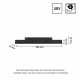 System Shift Smart Line S lampa liniowa LED 10W 940lm CCT czarna
