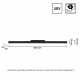System Shift Smart Line L lampa liniowa LED 22W 2300lm CCT DIM czarna