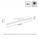 System Shift Smart Beam regulowana 12W 1200lm CCT/DIM