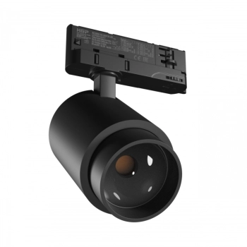 Pava Point na szynoprzewód 3F 6-20W 2100lm światło ciepłe białe RA90 czarna z regulacją mocy SLI033040WW_PW SpectrumLED