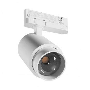 Pava Point na szynoprzewód 3F 6-20W 2100lm światło neutralne białe RA90 biała z regulacją mocy SLI033041NW_PW SpectrumLE