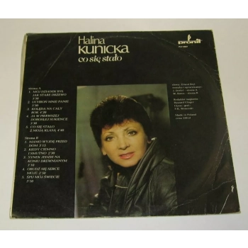 Halina Kunicka - Co się stało