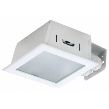 Oprawa downlight DLK 172 2x26W EVG biała